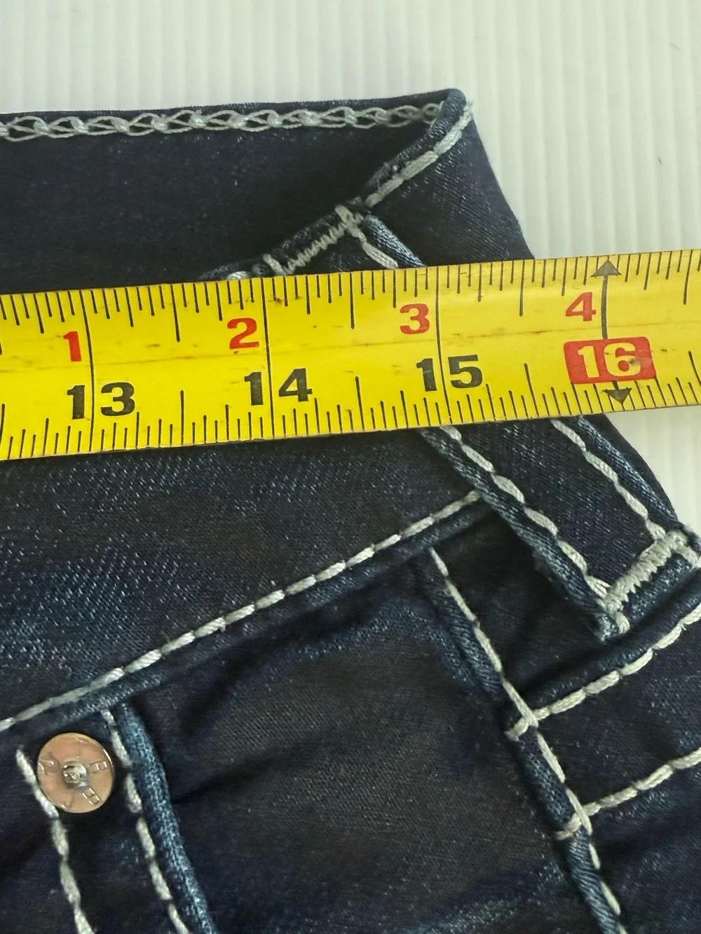 True Religion Big T Jogger Jeans Mens 30x30 Blue Streetwear Tapered Denim